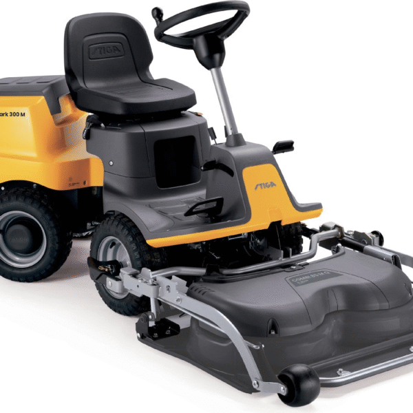 Tondeuse frontale Stiga Park 300 LC avec plateau 85 MQ – modèle 2025-Neuf