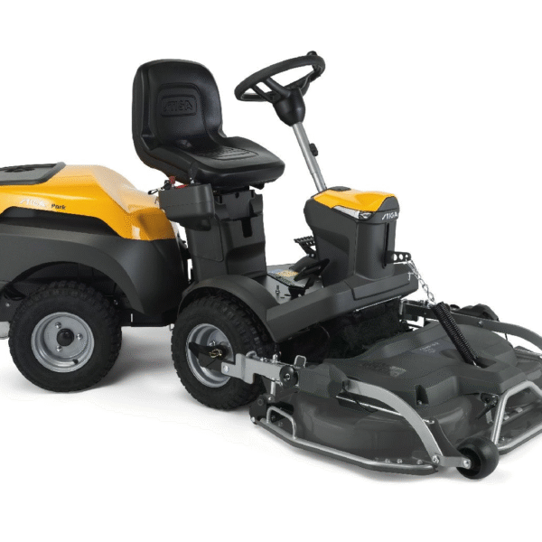 Tondeuse frontale Stiga Park 500 WX transmission intégrale – appareil de base sans tondeuse – modèle 2025-Neuf